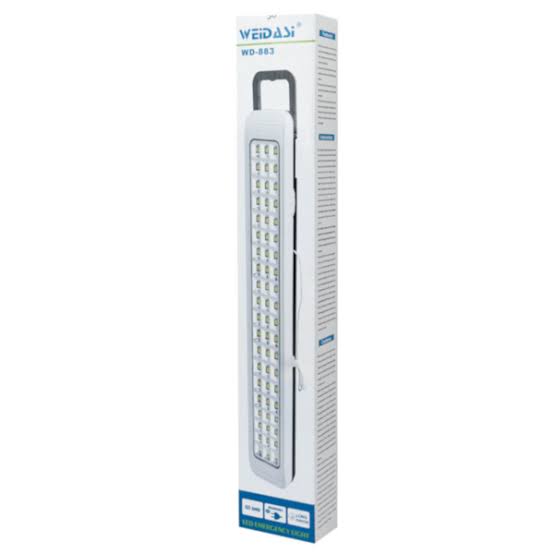 چراغ اضطراری ویداسی 60لامپ مدل WD-883